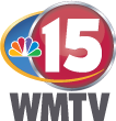 WMTV NBC Channel 15 Logo